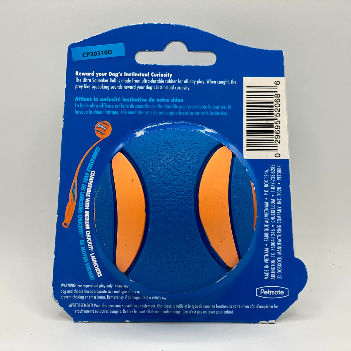 Chuckit Ultra Squeaker Ball Unleashed in the City