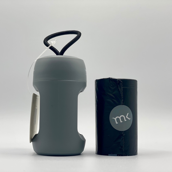 Modern Kanine, poo bag dispenser + roll of poo bags (20 bags)