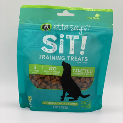 Etta Says Sit! Training Treats, Cheddar Cheese