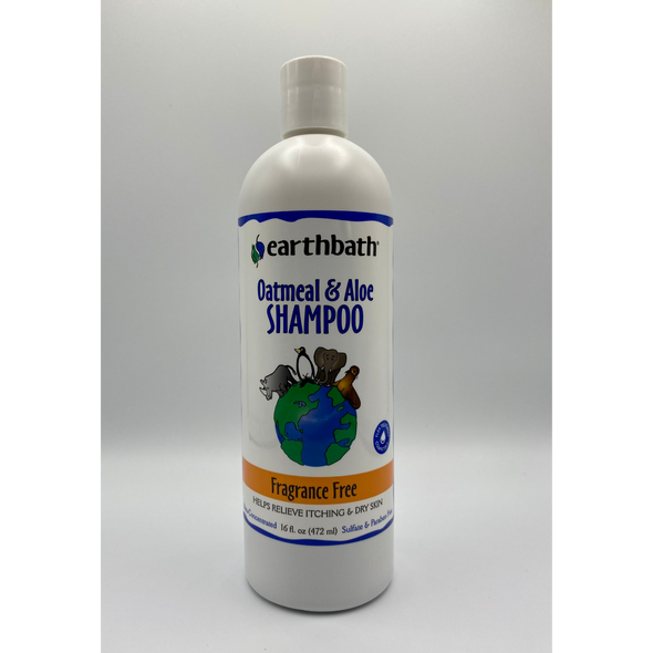 Earthbath, Oatmeal & Aloe Shampoo, Fragrance Free