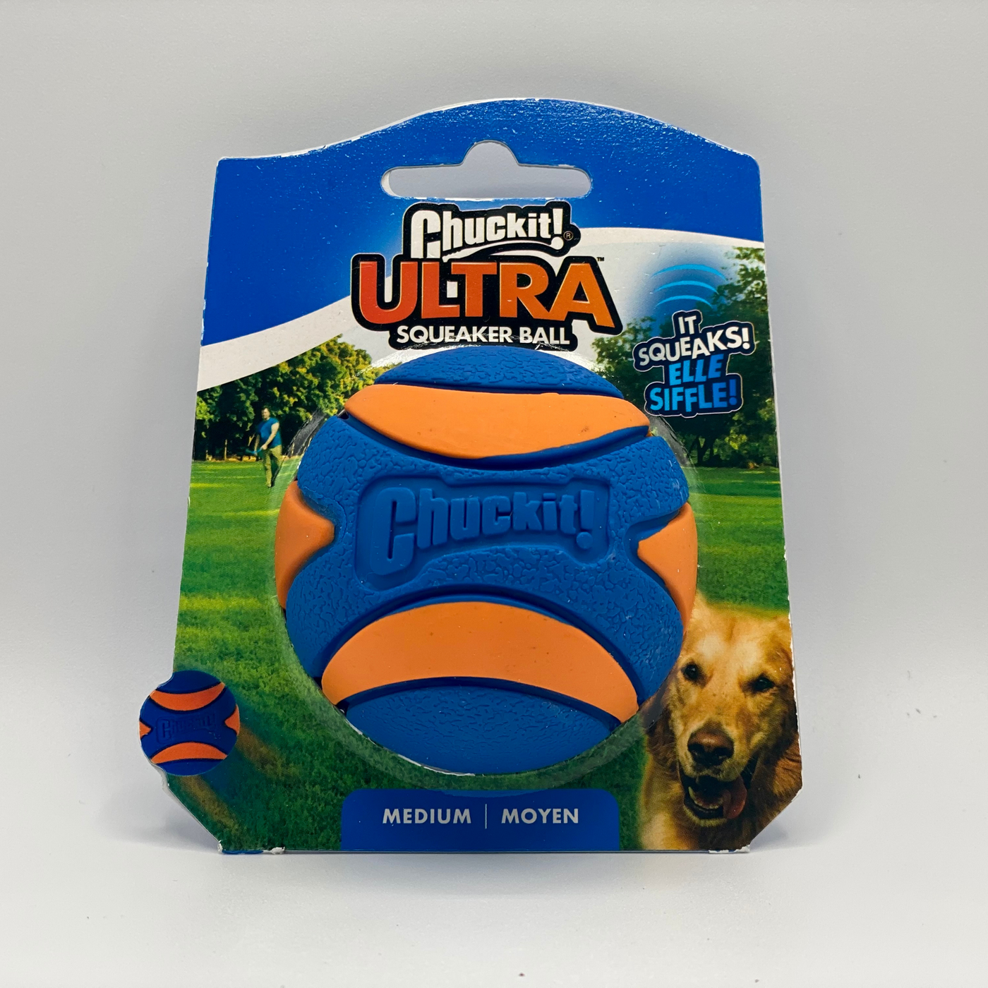 Chuckit squeaker ball medium best sale