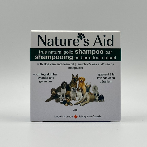 Nature’s Aid, True Natural Solid Shampoo Bar, with Lavender and Geranium