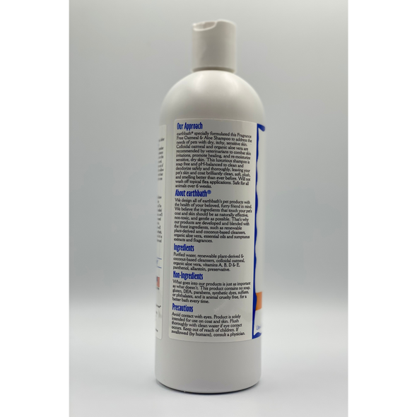 Earthbath, Oatmeal & Aloe Shampoo, Fragrance Free