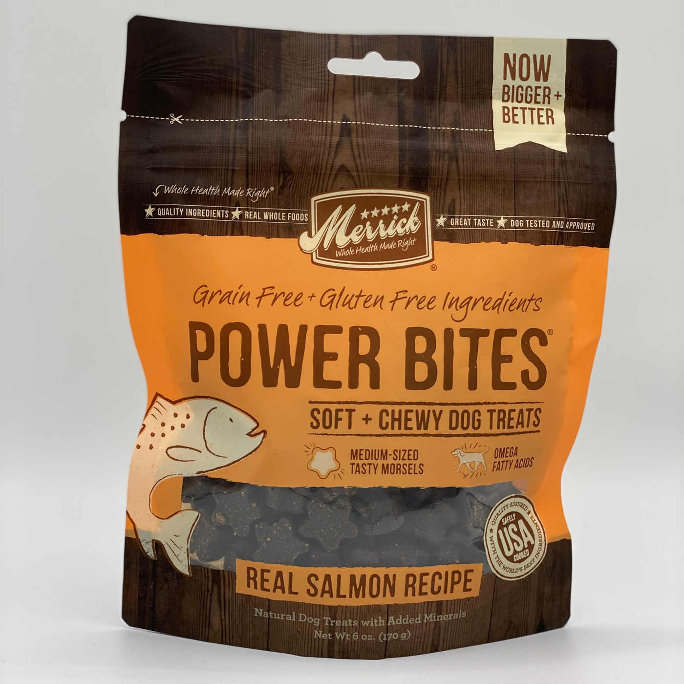 Merrick power bites sales salmon