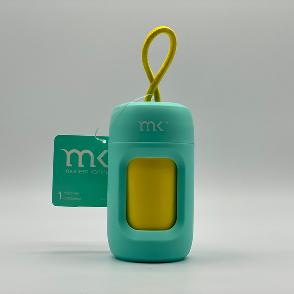 Modern Kanine, poo bag dispenser + roll of poo bags (20 bags)